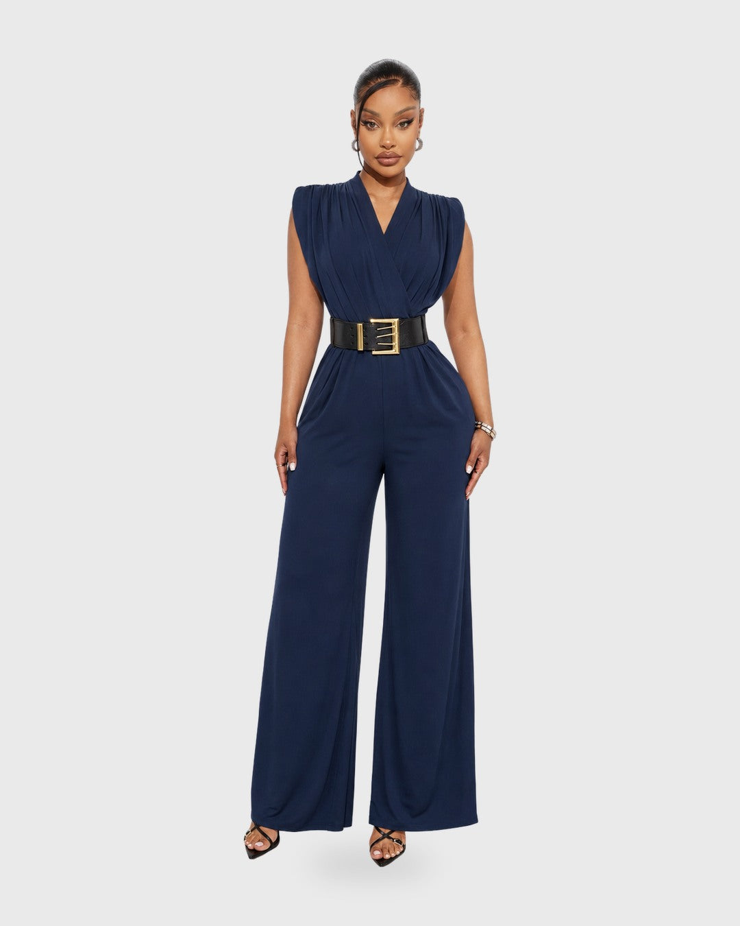 NOVA SEASON JUMPSUIT Azul Marino - vista frontal