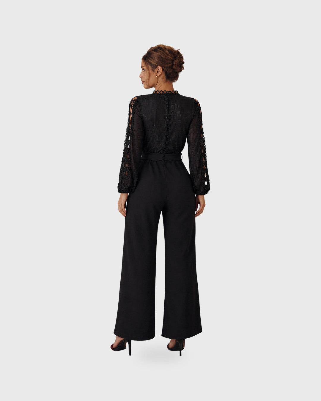 SOFT POWER JUMPSUIT Negro - vista posterior