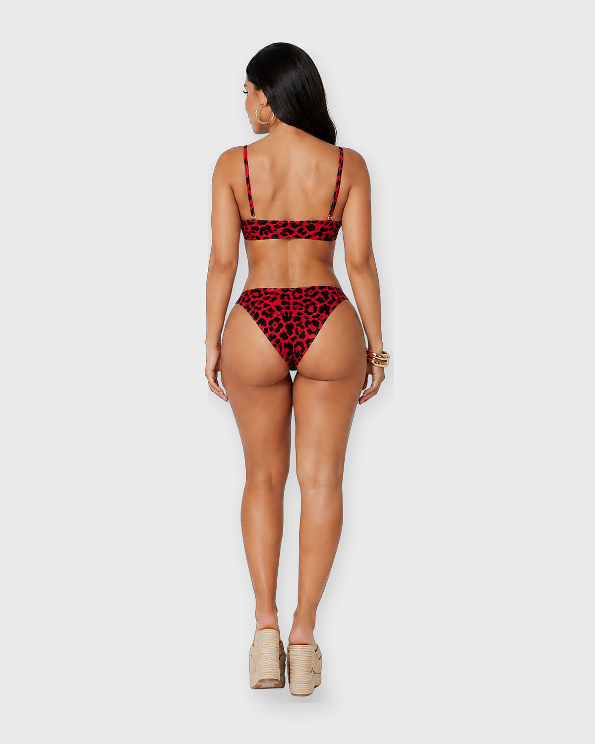 WILD DESIRE 3 PIECE SWIM SET - vista trasera